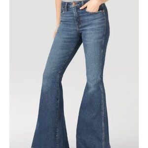 Wrangler Blue Flare Bell Bottom Jeans